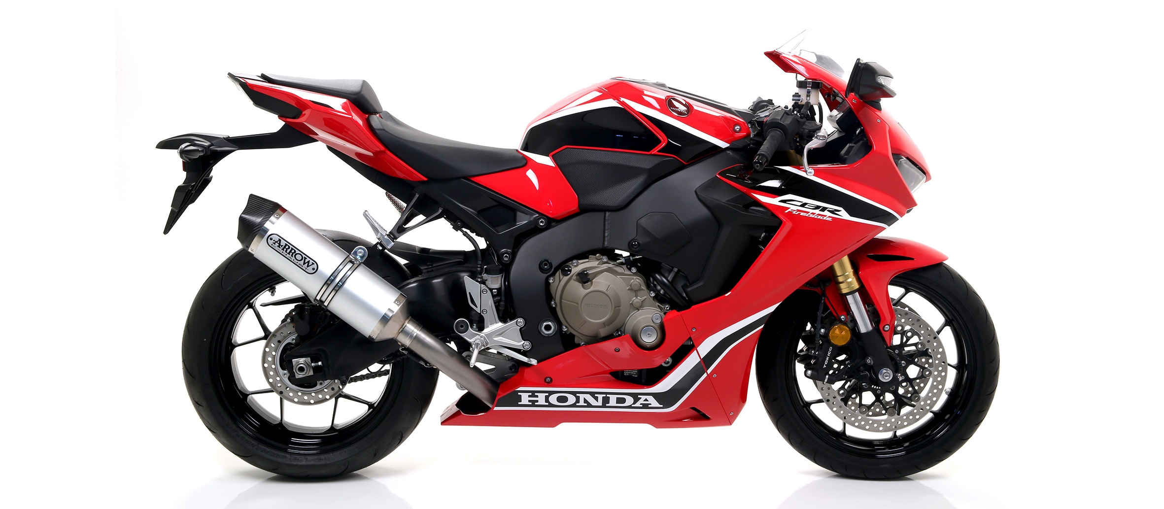 ARROW RACE TECH Exhaust for Honda CBR1000RR Fireblade 2017- in Aluminium