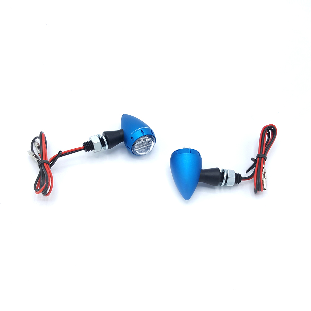 Barracuda flasher light, turn signal S-LED B-LUX blue