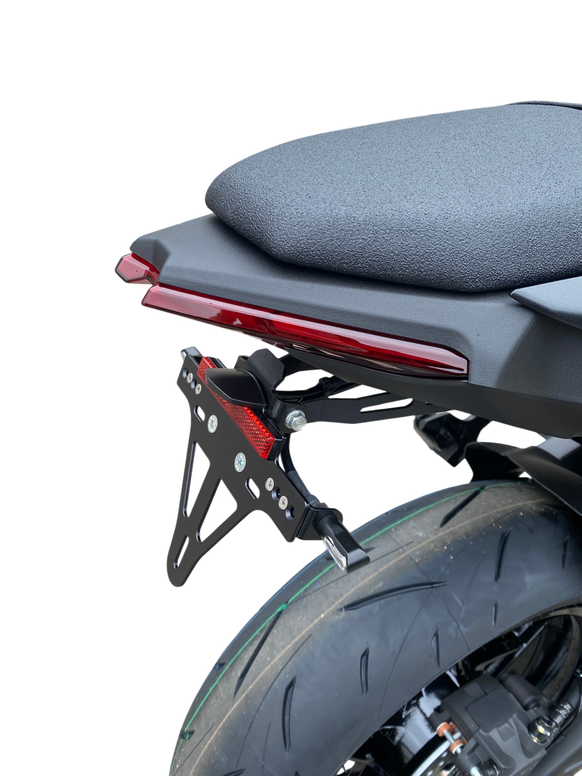 alpha Technik Number Plate Holder for Kawasaki Z650S from model year 2026-