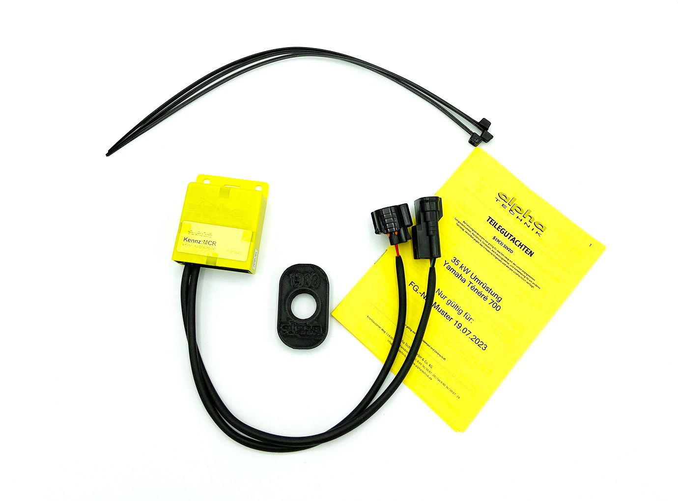 Alpha Technik 35 kW Restriction Kit for Yamaha Tenere 700 / World Raid ...